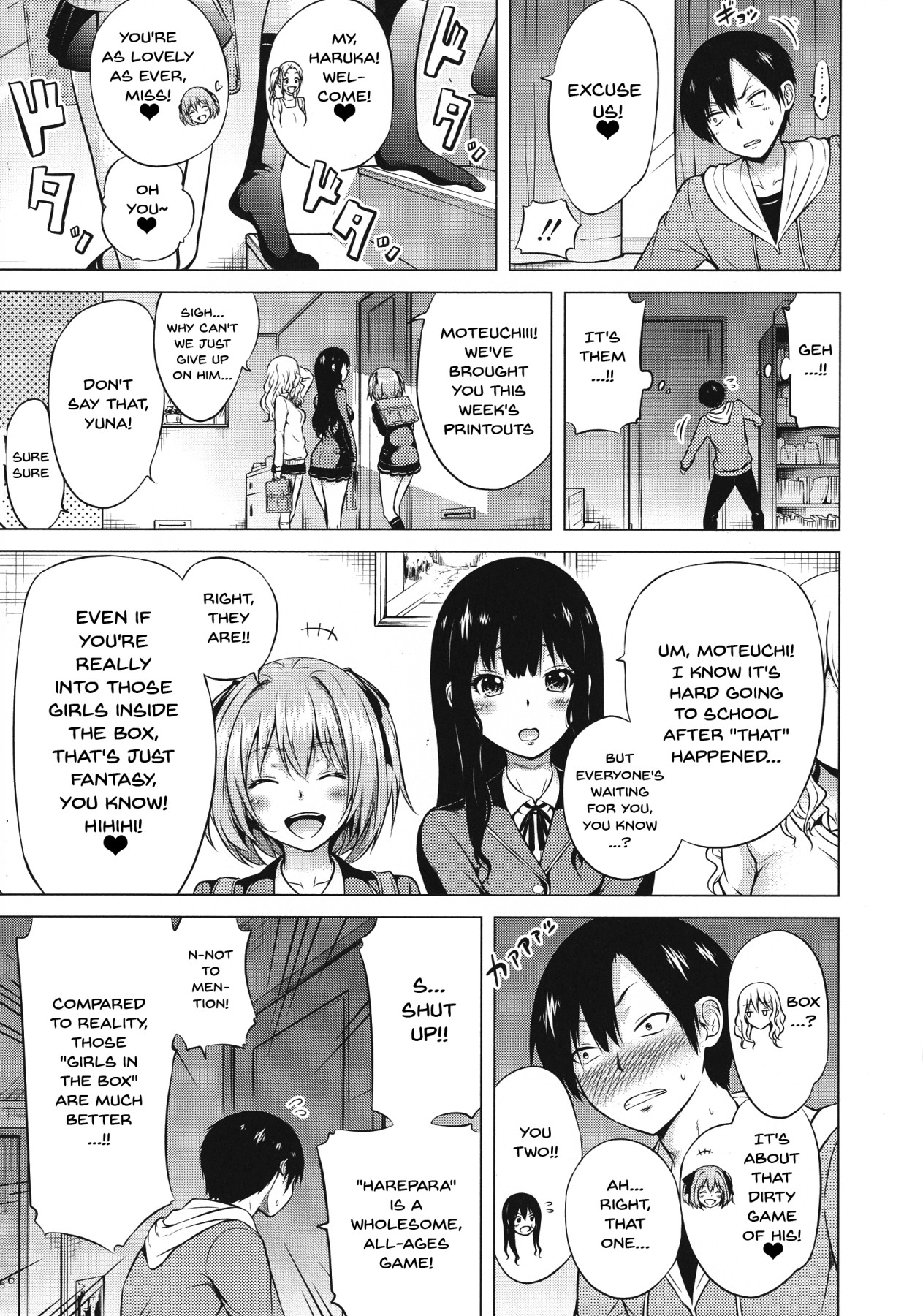 Hentai Manga Comic-Otherworld Harem Paradise First Part-Chapter 1-13